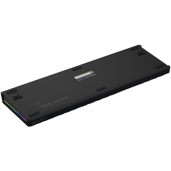 Фото - Клавіатура бездротова ігрова Hator Skyfall 100 PRO wireless Grey/Black (HTK4100)