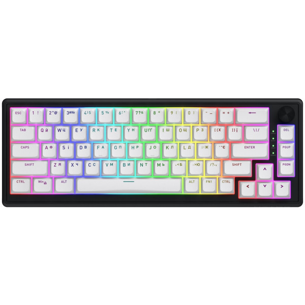 Фото - Клавіатура дротова ігрова Hator Skyfall 65 MAG ULTRA 8K Black/White (HTK1860UA) Фото - Клавіатура дротова ігрова Hator Skyfall 65 MAG ULTRA 8K Black/White (HTK1860UA)