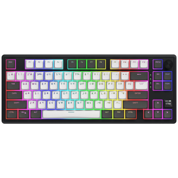 Фото - Клавиатура беспроводная игровая Hator Skyfall 80 PRO (HTK4180UA) Grey-black