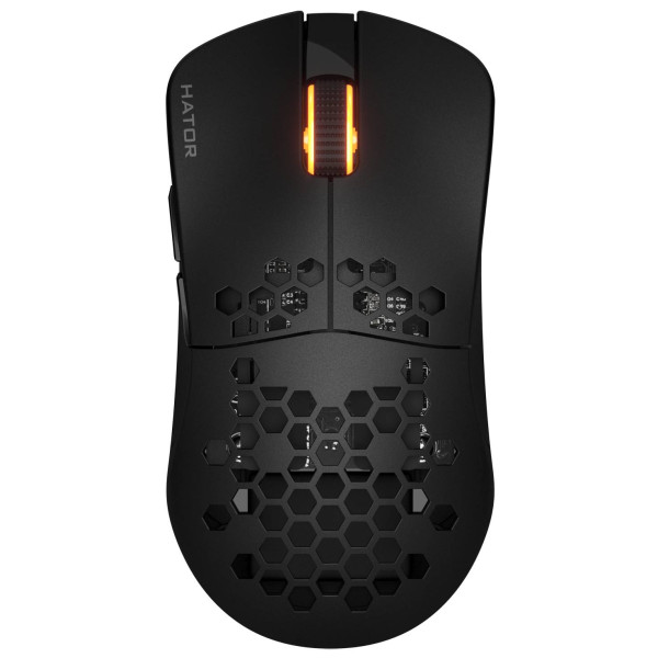 Фото - Миша бездротова ігрова Hator Stellar Wireless Black (HTM650)