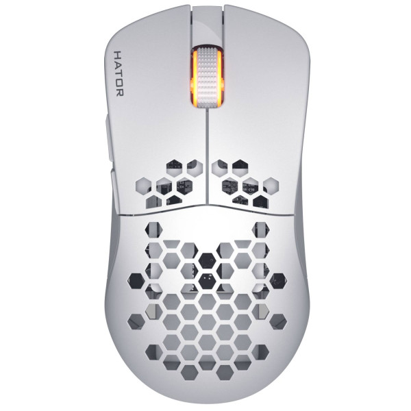 Фото - Миша бездротова ігрова Hator Stellar Wireless White (HTM651)