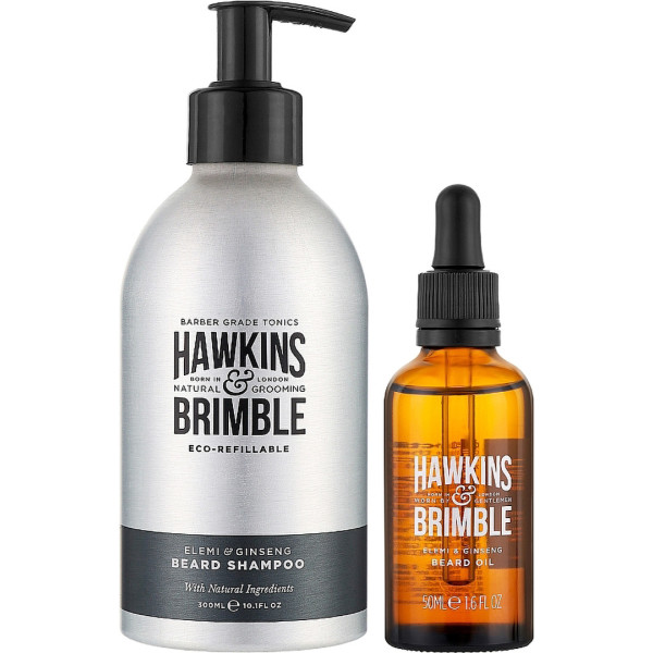 Фото - Подарочный набор для ухода за волосами Hawkins&Brimble Beard gift set box (5060495675034)