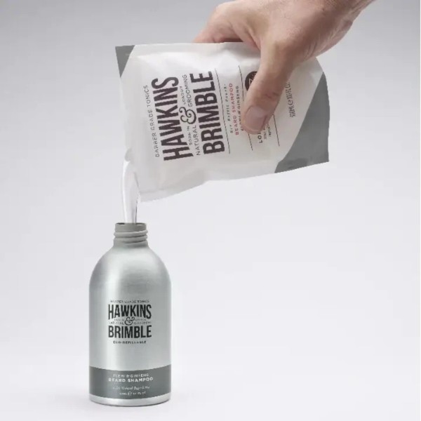 Фото - Шампунь для бороди Hawkins&Brimble Beard Shampoo Pouch 300мл (5060495673825)