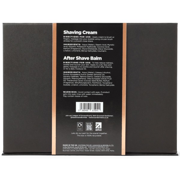 Фото - Набір для догляду за обличчям Hawkins&Brimble Shaving Gift Set Box (5060495675041)