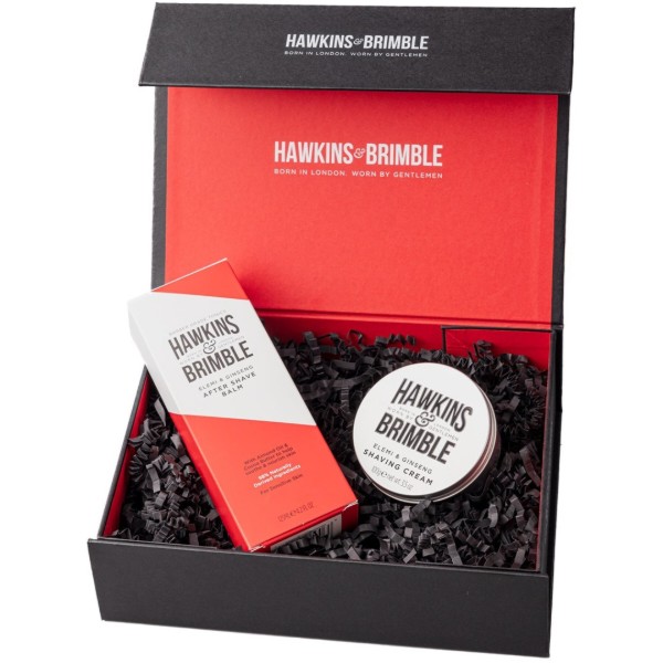 Фото - Набір для догляду за обличчям Hawkins&Brimble Shaving Gift Set Box (5060495675041)