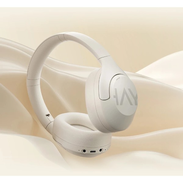 Фото - Навушники повнорозмірні бездротові Haylou Over-ear headphones White (S30 Pro)