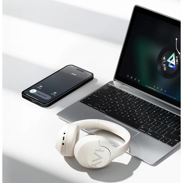 Фото - Навушники повнорозмірні бездротові Haylou Over-ear headphones White (S30 Pro)