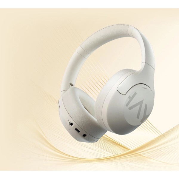 Фото - Навушники повнорозмірні бездротові Haylou Over-ear headphones White (S30 Pro)