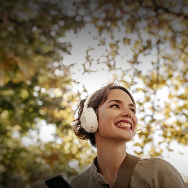 Фото - Навушники повнорозмірні бездротові Haylou Over-ear headphones White (S30 Pro)