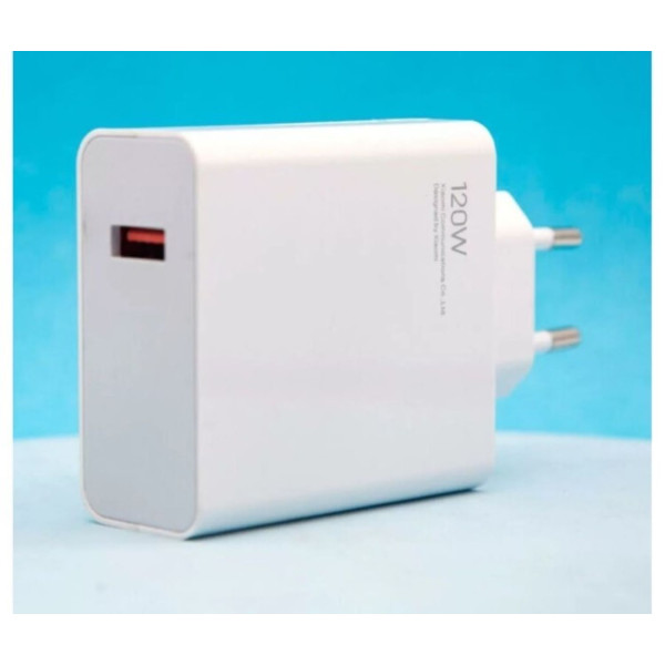Фото - Мережевий зарядний пристрій Xiaomi 120W HyperCharge Combo (Type-A) EU + кабель USB-C (BHR9462EU)