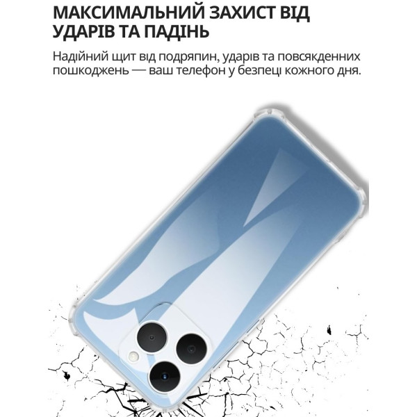 Фото - Чохол для смартфона BeCover Anti-Shock for Realme 15T Clear (714702)