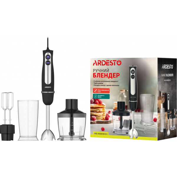 Фото - Блендер погружной Ardesto HBG-800BDWHCH