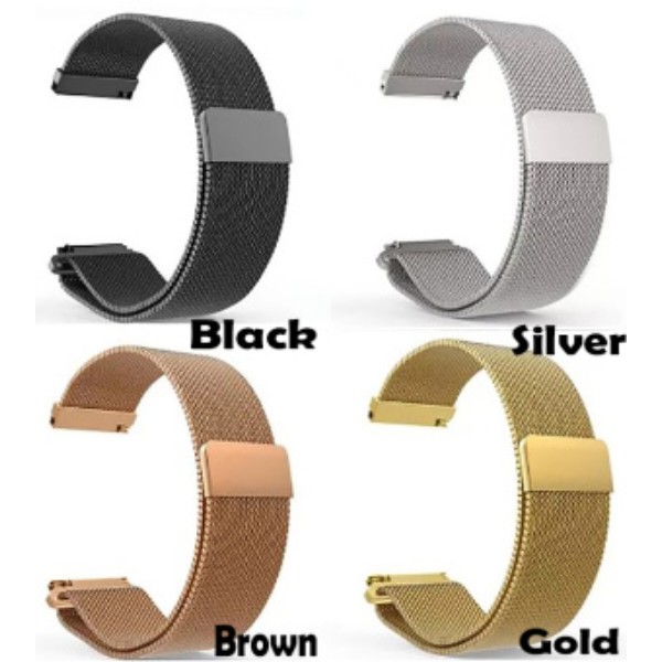 Фото - Ремешок для смарт-часов BeCover Milanese Style for Garmin Vivoactive 3 (20mm)/3 Music/Vivomove HR/Vivomove Brown (707712)