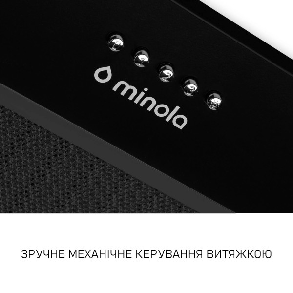 Фото - Вытяжка встраиваемая Minola HBI 5722 BLF 1200 LED