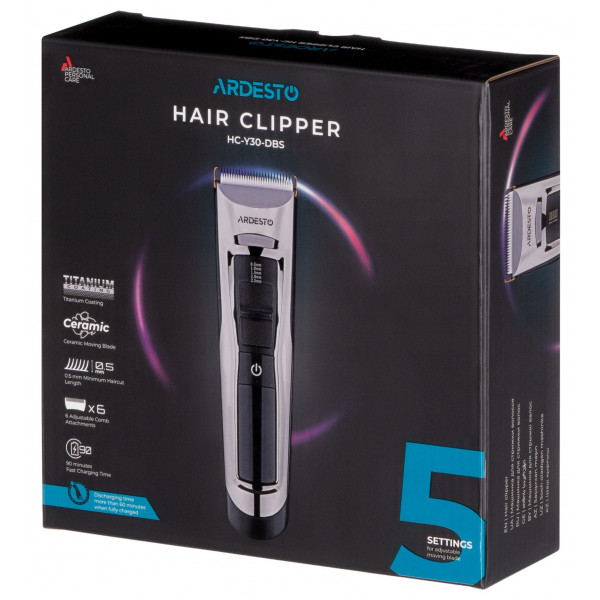 Фото - Машинка для стрижки волосся Ardesto HC-Y30-DBS