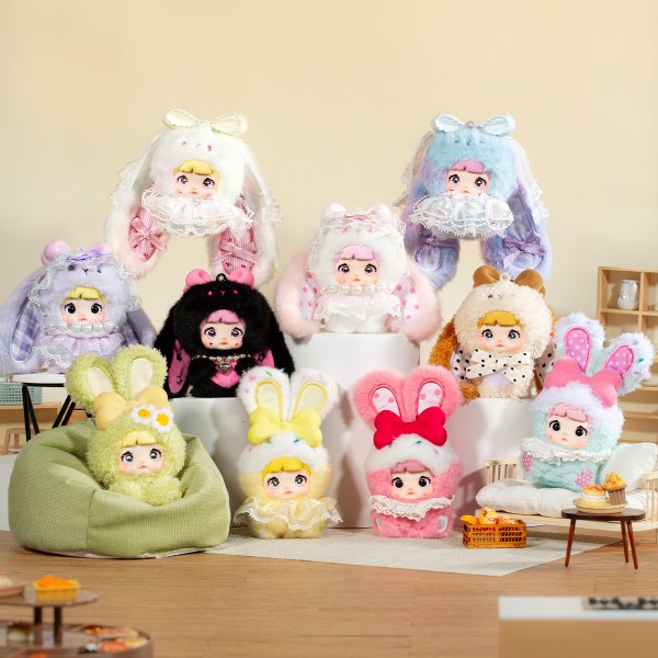 Фото - Колекційна м'яка іграшка Pop Top Hi TOY серії Nommi - ЗАЙЧАТА в асортименті (HC023)