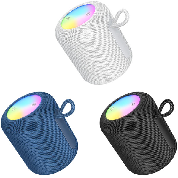 Фото - Портативная акустика HOCO HC30 Oceano BT speaker Gray (6942007646345)