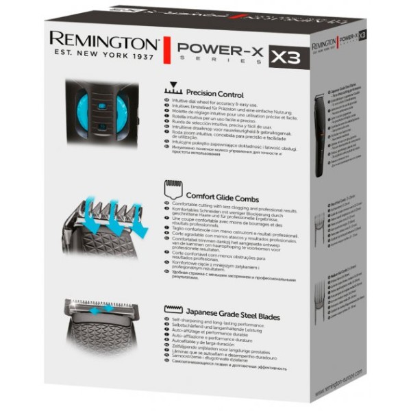 Фото - Машинка для стрижки волосся Remington HC3000GP E51 X3 Power-X Series Giftpack
