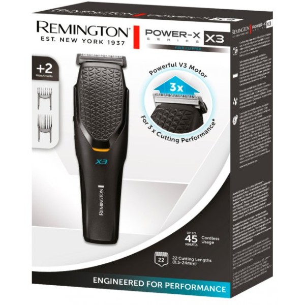 Фото - Машинка для стрижки волосся Remington HC3000GP E51 X3 Power-X Series Giftpack