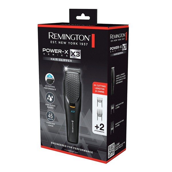 Фото - Машинка для стрижки волос Remington Power X3 Hair Clipper (HC3000)