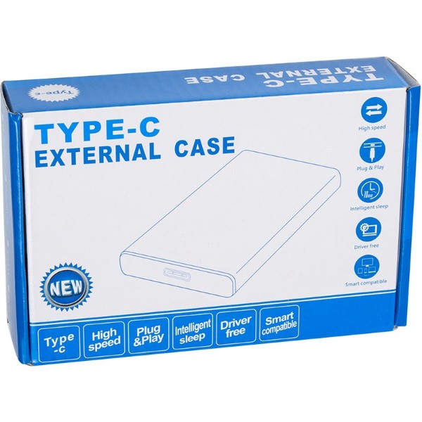 Фото - Зовнішній карман PowerPlant HDD 2.5 USB3.1 (HC380473)