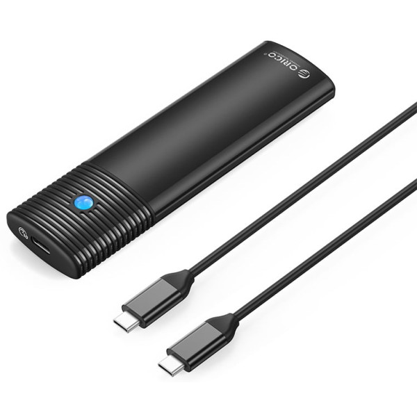 Фото - Внешний карман Orico SSD Enclosure M.2, USB 3.2 Type-C, Black (HC380503)