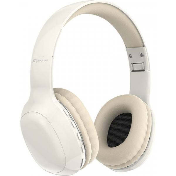 Фото - Навушники накладні бездротові XTRIKE ME Bluetooth 5.3 White (HD-215WH)