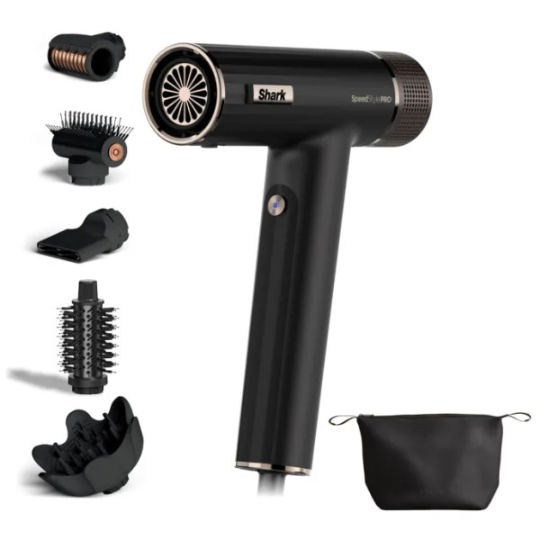 Фото - Фен Shark SpeedStyle Pro 5-in-1 Hair Dryer System (HD752EU) Фото - Фен Shark SpeedStyle Pro 5-in-1 Hair Dryer System (HD752EU)