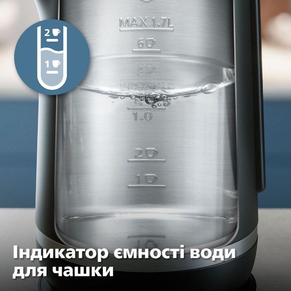 Фото - Уцінка - Електричний чайник Philips HD9395/90