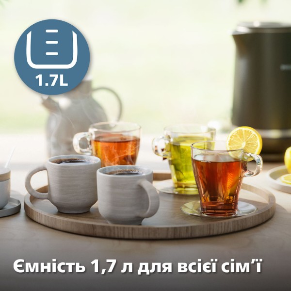 Фото - Уцінка - Електричний чайник Philips HD9395/90