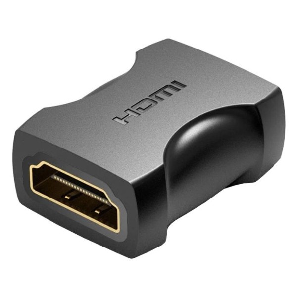 Фото - Переходник HDMI Vention HDMI F --> HDMI F, 4K 60Гц PVC black (AIRB0)