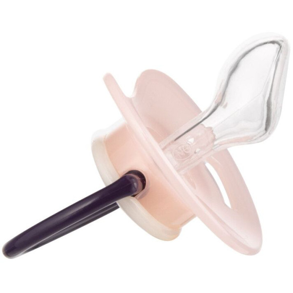 Фото - Анатомічна пустушка Canpol babies 18+ м-ців Night Dreams - рожева (22/502_pin_new)