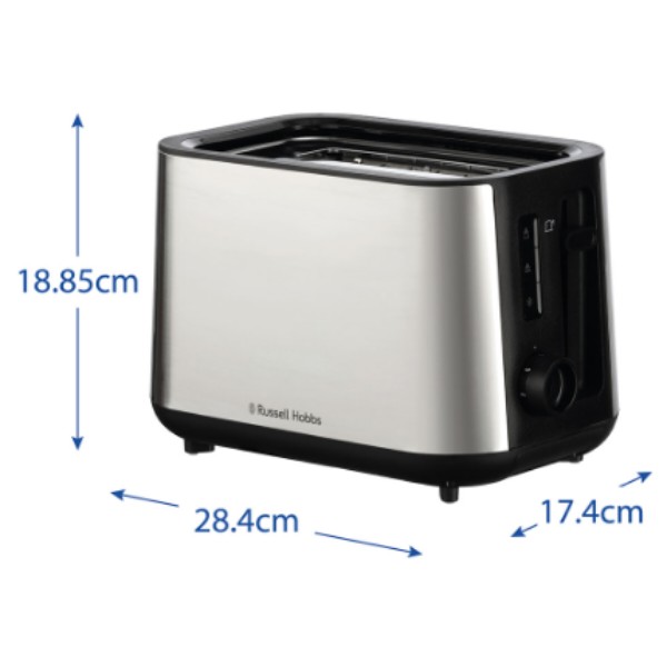 Фото - Тостер Russell Hobbs 27390-56 Heaton Brushed 2Slice Toaster
