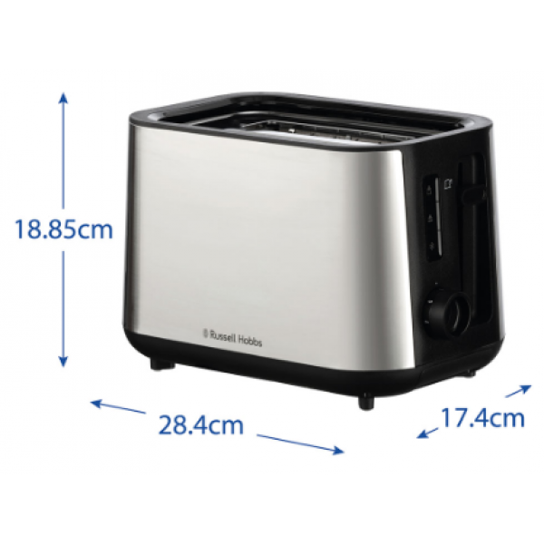 Фото - Тостер Russell Hobbs 27390-56 Heaton Brushed 2Slice Toaster