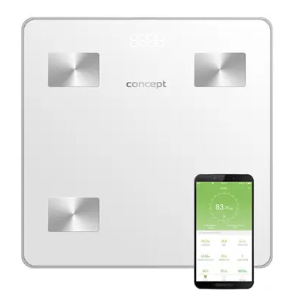 Фото - Ваги підлогові Concept VO4000 Perfect Health White