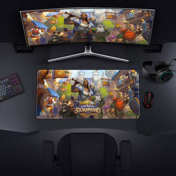 Фото - Коврик для мыши игровой Blizzard Heartstone United in Stormwind (FBLMPHSUNSTWD21XL)