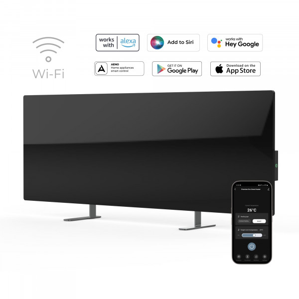 Фото - Мікропошкодження - Конвектор AENO Premium Eco Smart GH2S Black (AGH0002S)