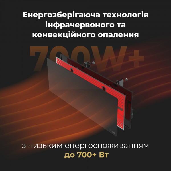 Фото - Мікропошкодження - Конвектор AENO Premium Eco Smart GH2S Black (AGH0002S)