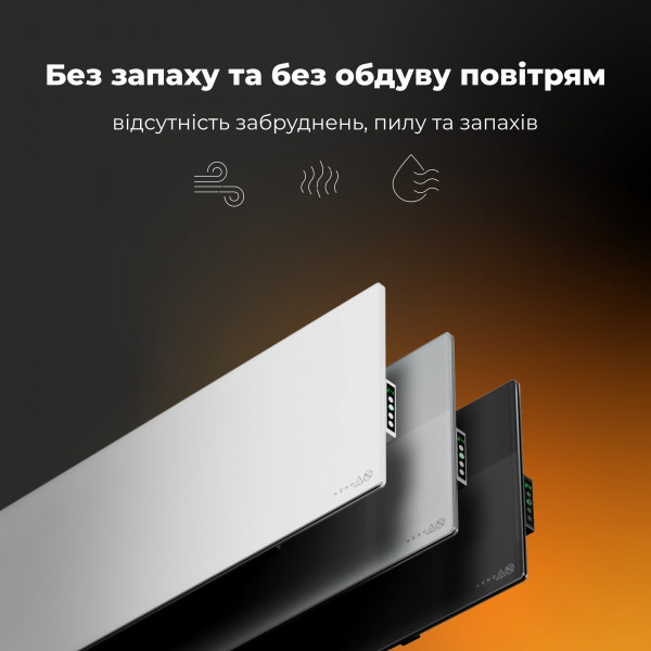 Фото - Уцінка - Конвектор AENO Premium Eco Smart GH4S LED Black (AGH0004S)