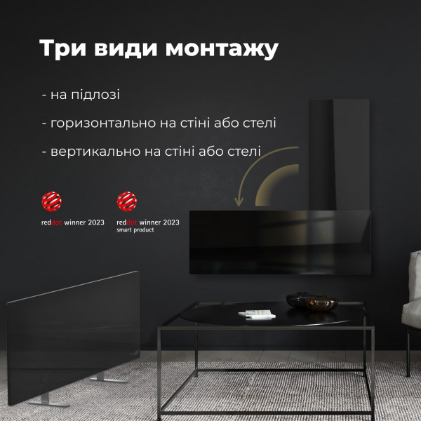 Фото - Конвектор AENO Premium Eco Smart GH2S Black (AGH0002S)