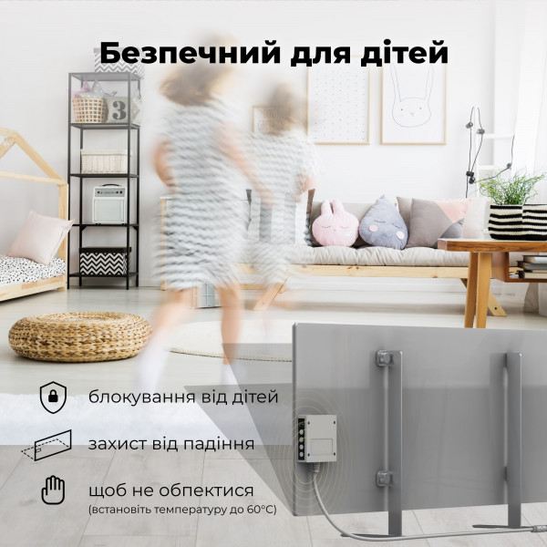 Фото - Конвектор AENO Premium Eco Smart GH5S LED Grey (AGH0005S)