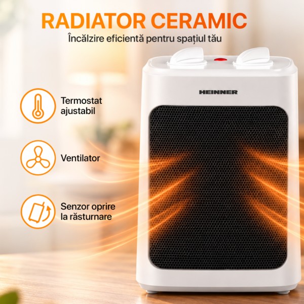 Фото - Тепловентилятор Heinner HCH-M20WH