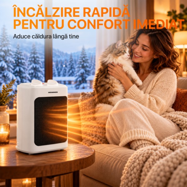 Фото - Тепловентилятор Heinner HCH-M20WH