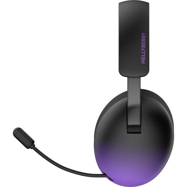 Фото - Гарнітура бездротова ігрова Hator Hellyberry HH30 PRO wireless (HH30_PRO_wireless_BV) black-violet gradient