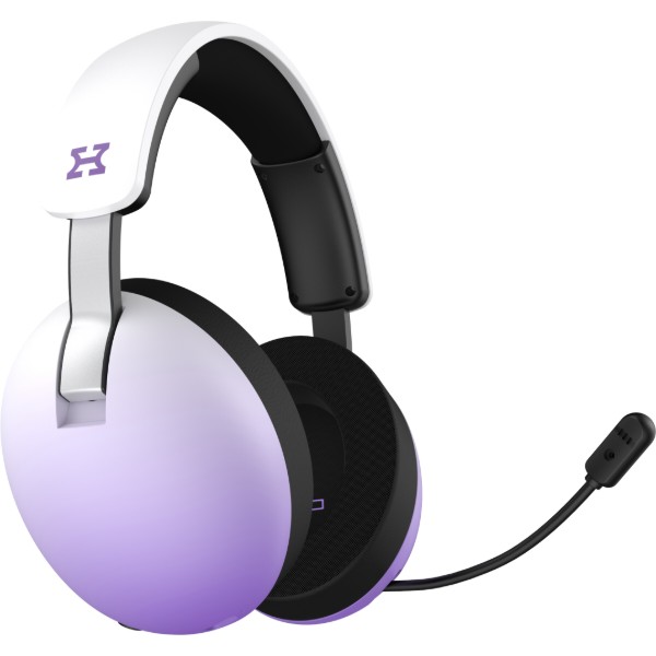 Фото - Гарнітура бездротова ігрова Hator Hellyberry HH30 PRO wireless (HH30_PRO_wireless_WV) white-violet gradient