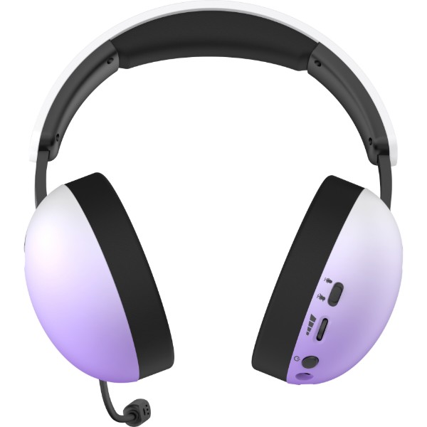 Фото - Гарнітура бездротова ігрова Hator Hellyberry HH30 PRO wireless (HH30_PRO_wireless_WV) white-violet gradient
