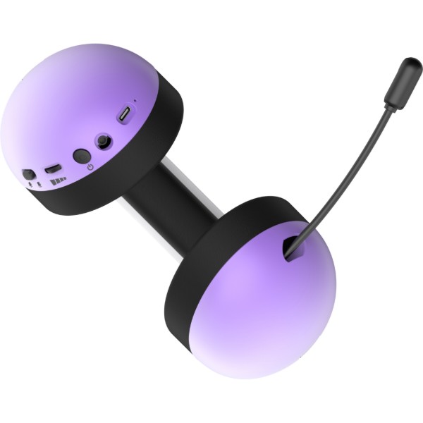 Фото - Гарнітура бездротова ігрова Hator Hellyberry HH30 PRO wireless (HH30_PRO_wireless_WV) white-violet gradient