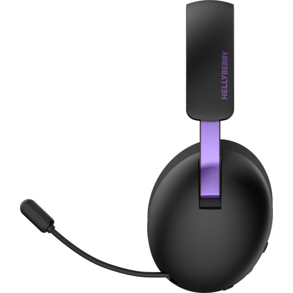Фото - Гарнітура бездротова ігрова Hator Hellyberry HH30 wireless (HH30_wireless_BV) black-violet