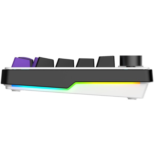 Фото - Клавиатура беспроводная игровая Hator Hellyberry HK75 РRO wireless White-Violet (HK75_PRO_wireless)