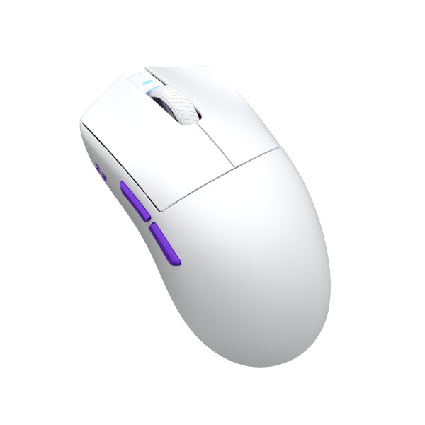 Фото - Мышь беспроводная игровая Hator Hellyberry HM47 wireless (HM47_white_violet)